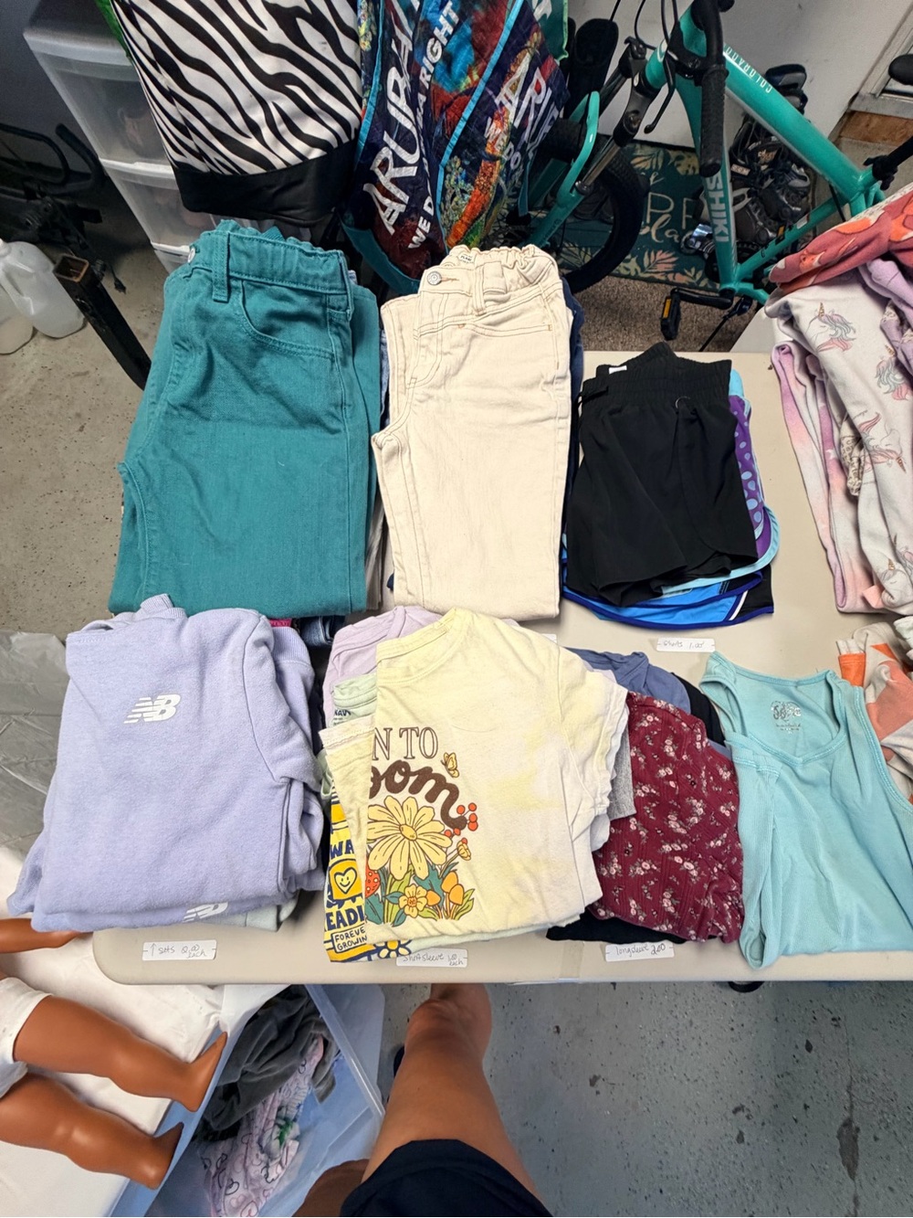 All super cute and all different brands of tops and bottoms.